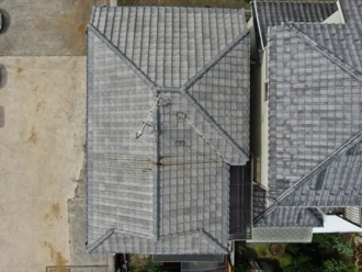 ドローンで空撮したお住まい